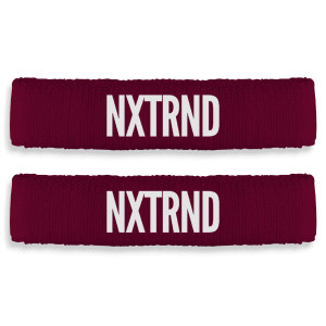   Arm Bands Maroon (1 Pair)