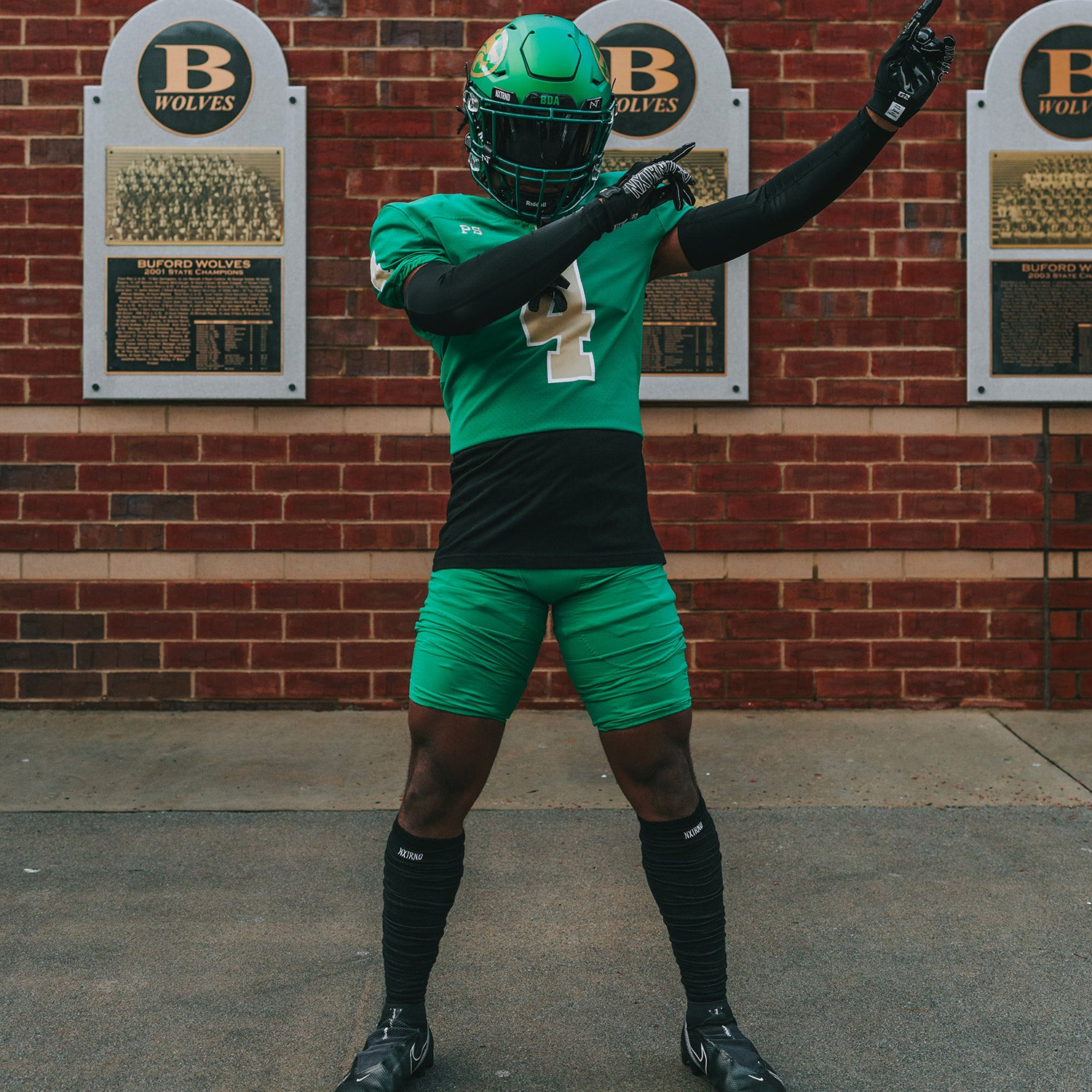 XTD® Scrunch Football Socks Black - Image 6