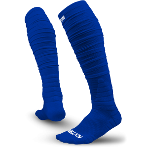   XTD® Scrunch Football Socks Blue