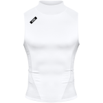   Core Turtleneck Compression Sleeveless White
