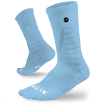   Crew Socks Columbia Blue (3-Pairs)