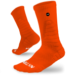   Crew Socks Orange (3-Pairs)