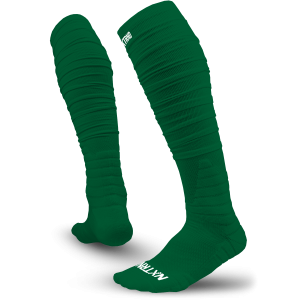   XTD® Scrunch Football Socks Green