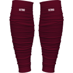   Scrunch Football Leg Sleeves Maroon
