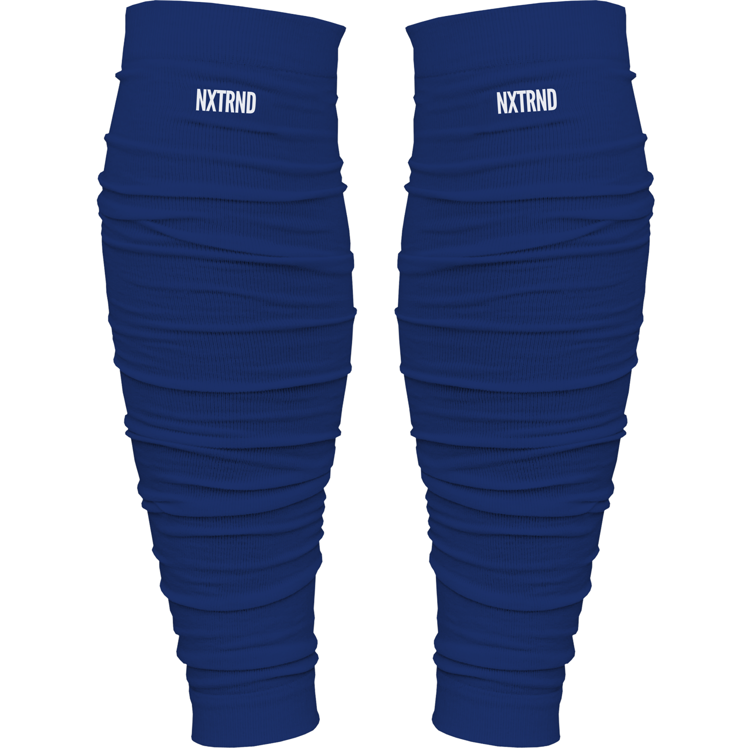 Scrunch Football Leg Sleeves Navy Blue