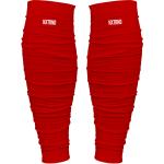   Scrunch Football Leg Sleeves Red
