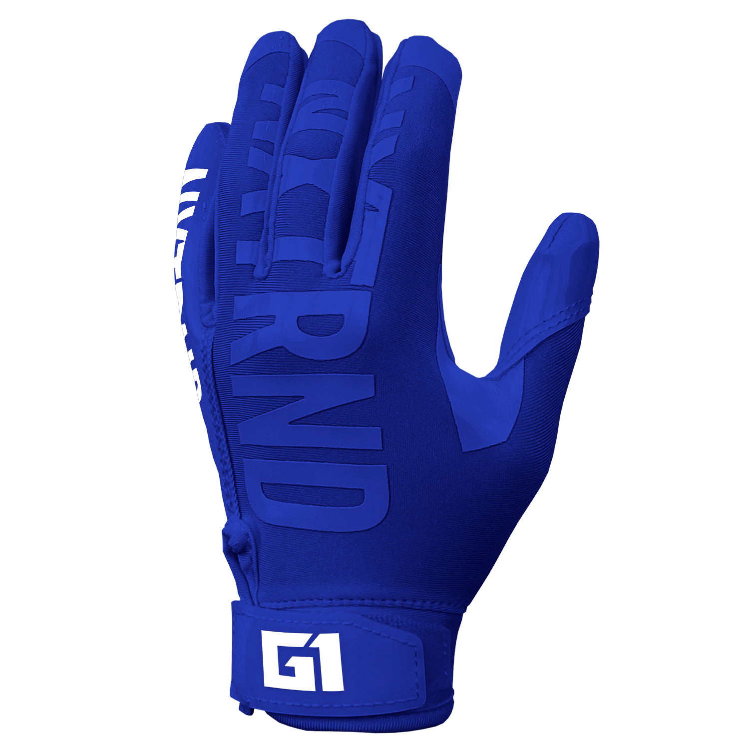 G1® Youth Football Gloves Blue
