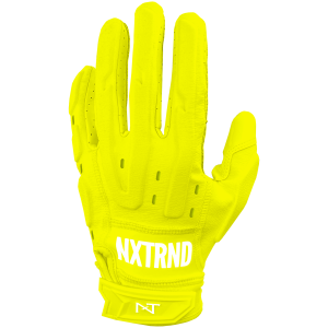   G3® Pro Padded Football Gloves Neon Yellow