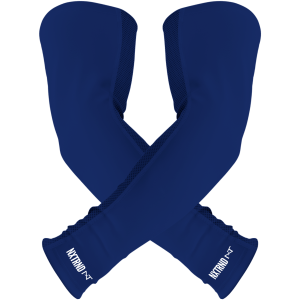   AirTek Arm Sleeves Navy Blue (1 Pair)