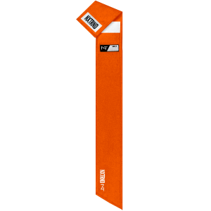   Streamer Football Towel Orange