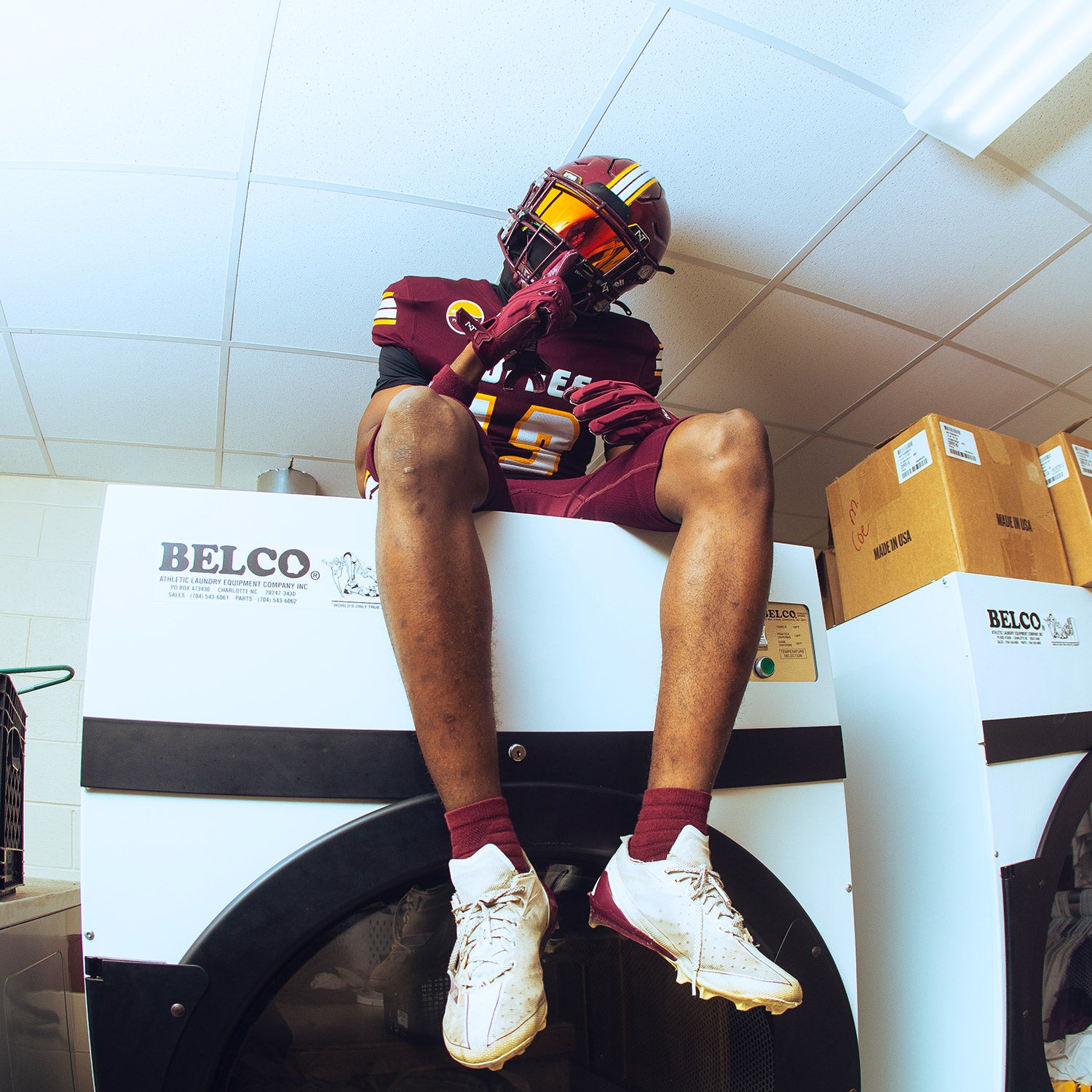 Quarter Socks Maroon (3-Pairs) - Image 6