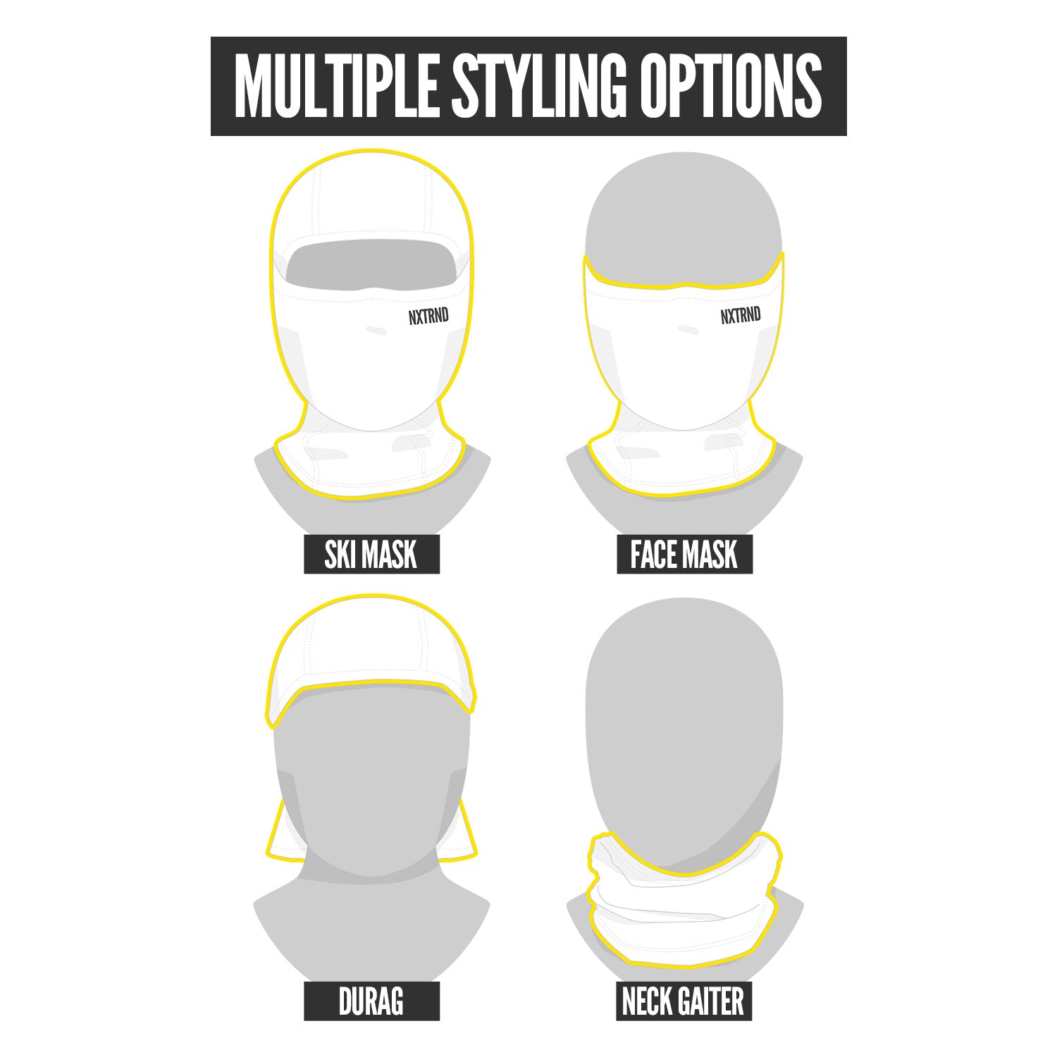 Ski Mask Maroon - Image 3