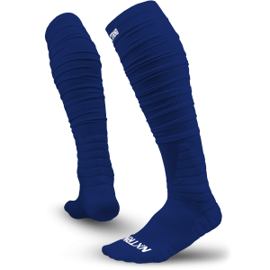   XTD® Scrunch Football Socks Navy Blue