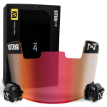   VZR1® Football Visor Clear Red