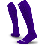   XTD® Scrunch Football Socks Purple