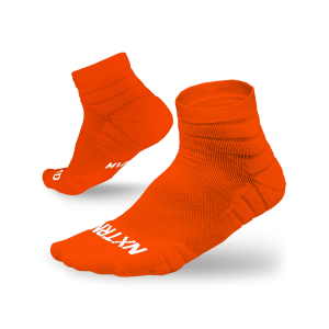   Quarter Socks Orange (3-Pairs)