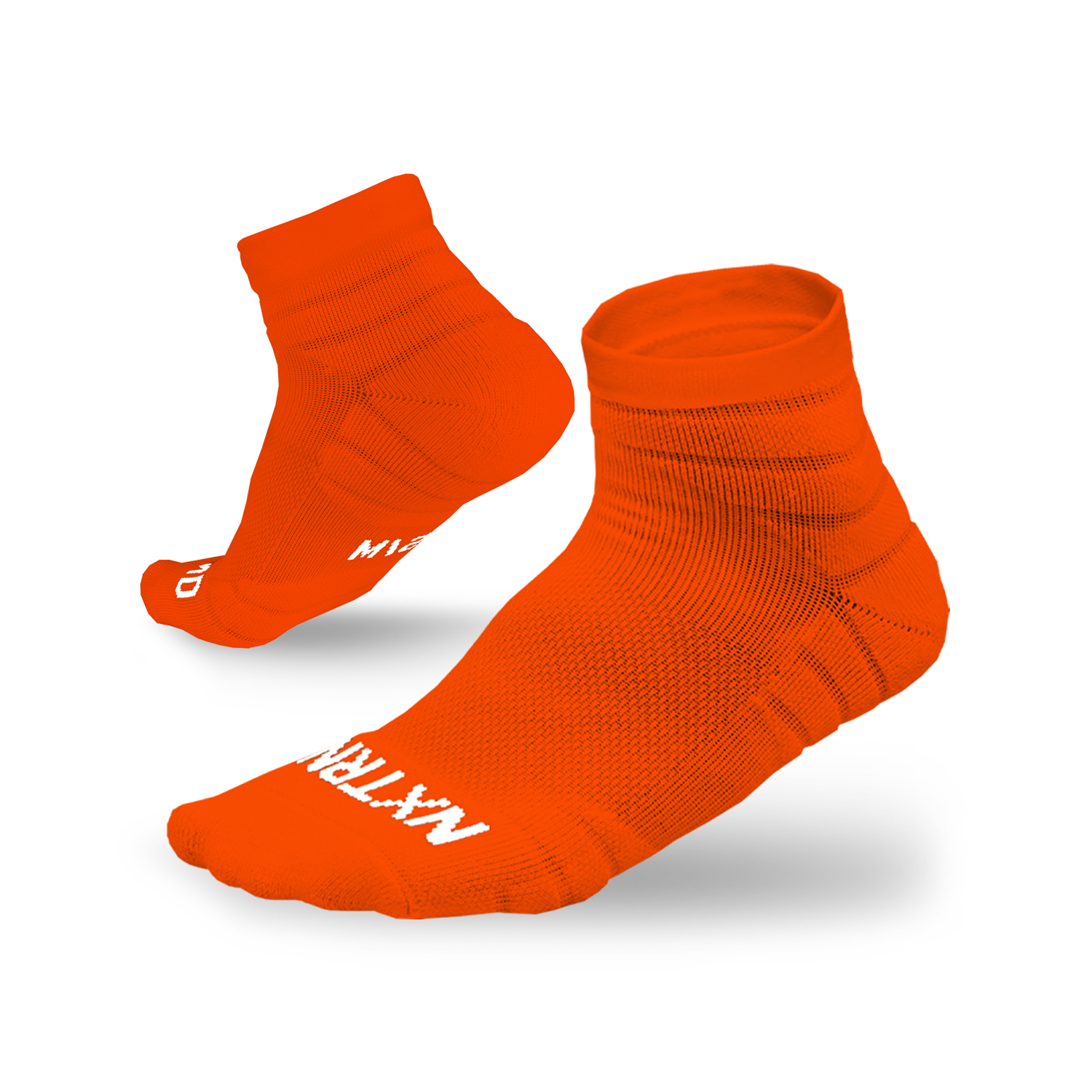 Quarter Socks Orange (3-Pairs)