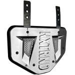   B-PLATE® Football Back Plate Silver