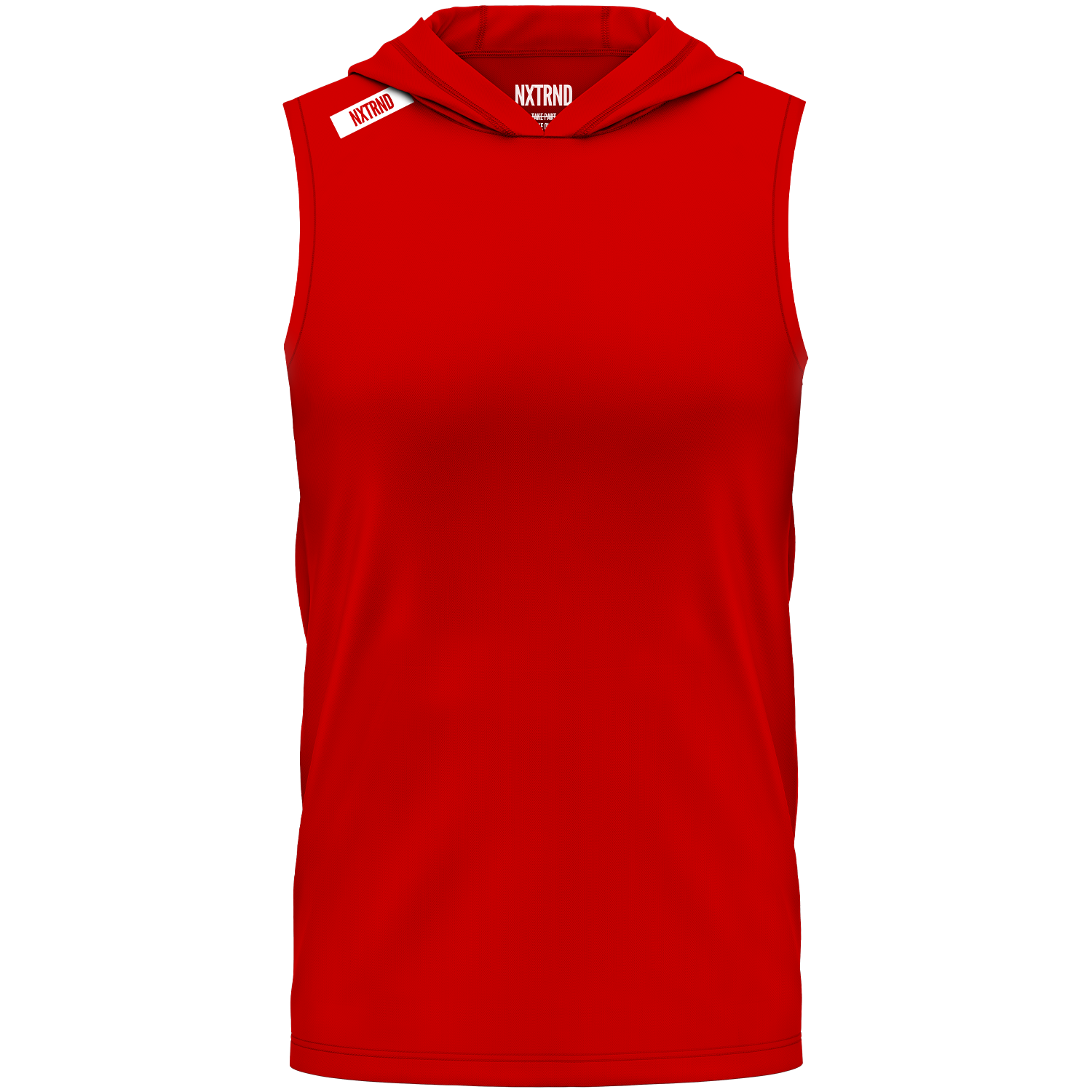 Team Lightweight Sleeveless Hoodie Red