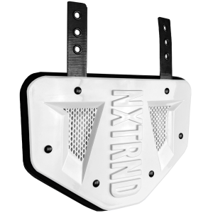   B-PLATE® Football Back Plate White
