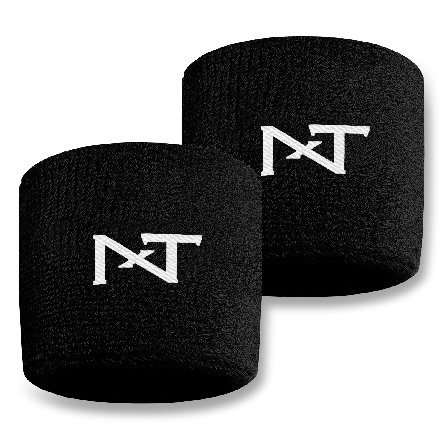 Wrist Bands Black (1 Pair)