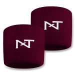   Wrist Bands Maroon (1 Pair)