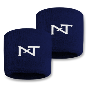   Wrist Bands Navy Blue (1 Pair)