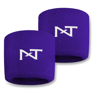   Wrist Bands Purple (1 Pair)