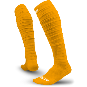   XTD® Scrunch Football Socks Yellow